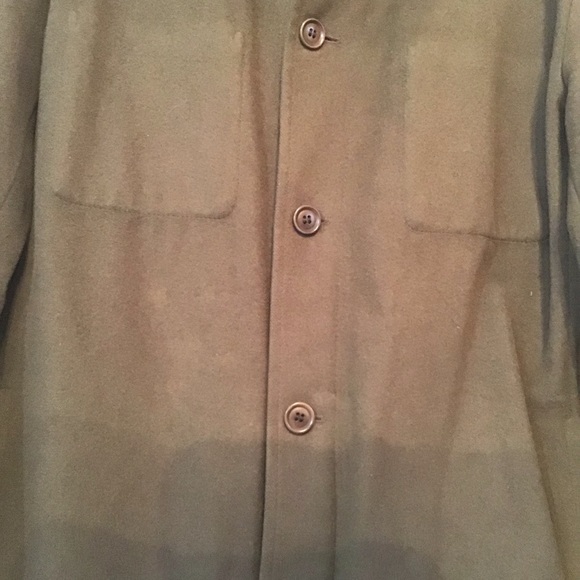 Hugo Boss Chess Virgin Wool / Cashmere Peacoat Overcoat. - Picture 4 of 6